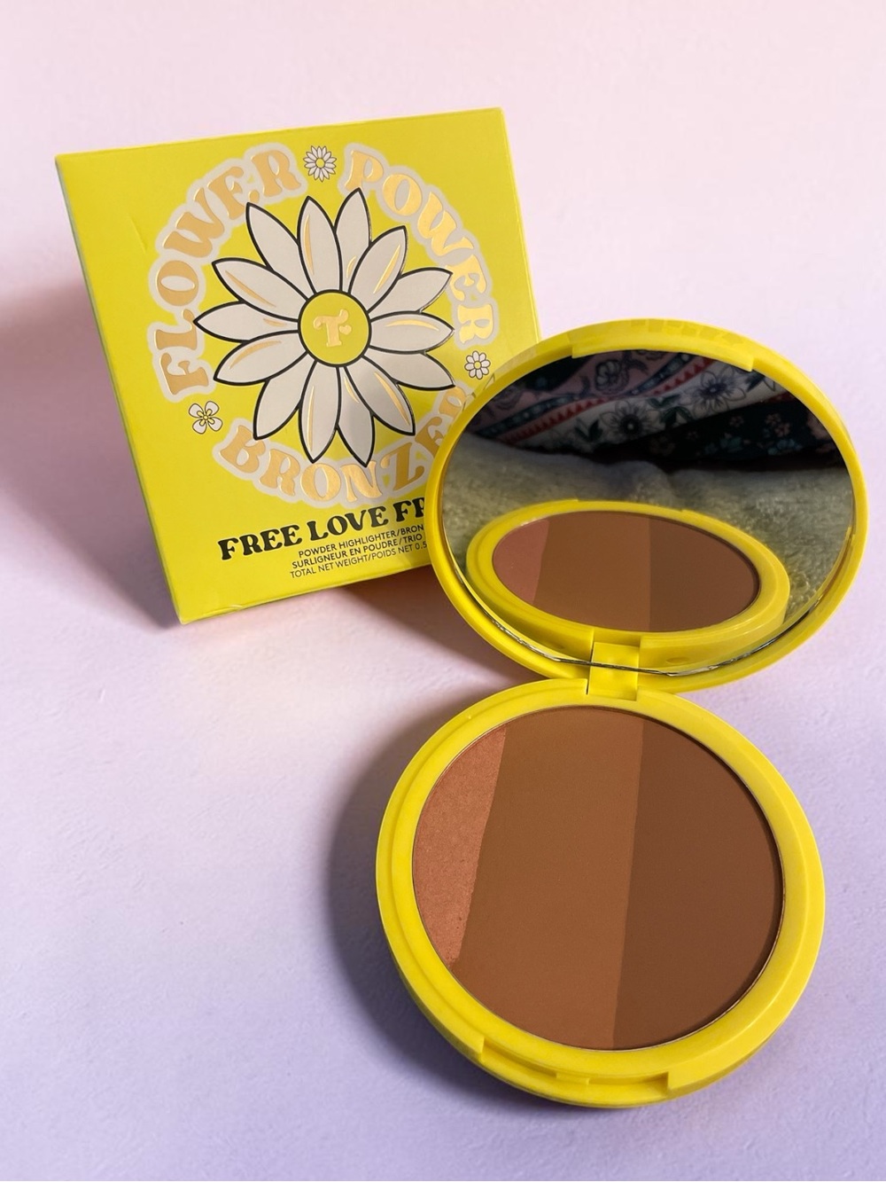 Trixie Cosmetics Bronzer Trio in Free Love Freesia